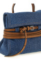 'Tie Me' small handbag Blue
