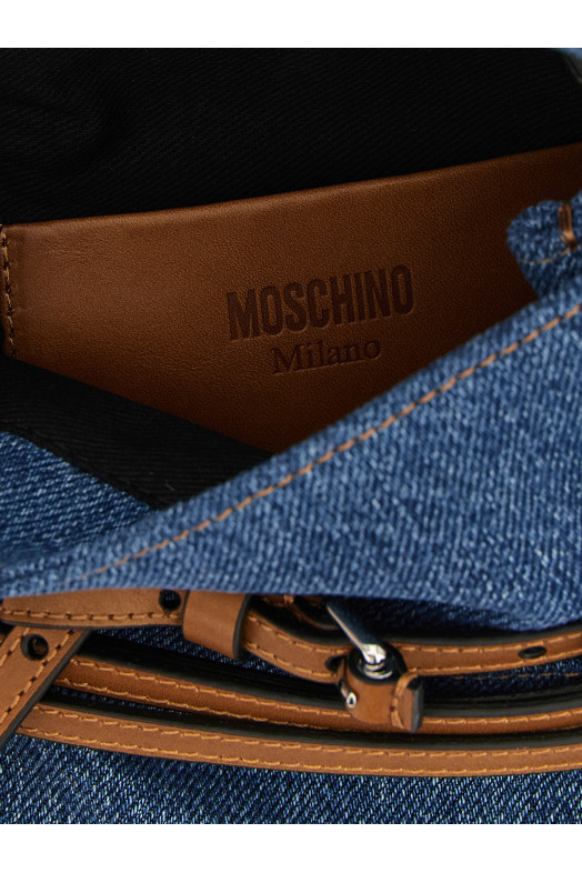 'Tie Me' small handbag Blue