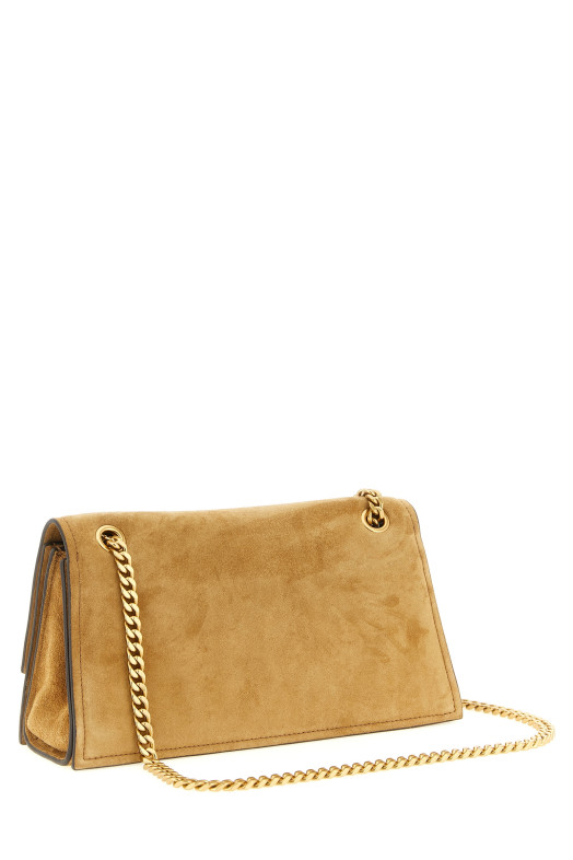 'Kira Turnlock' shoulder bag Brown