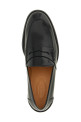 Leather loafers Black