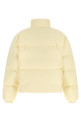 Technical fabric quilted down jacket Beige