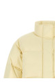 Technical fabric quilted down jacket Beige