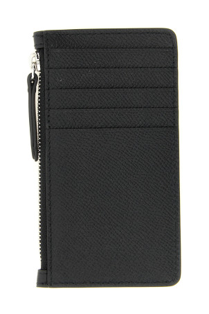 'Four Stitches' card holder Black