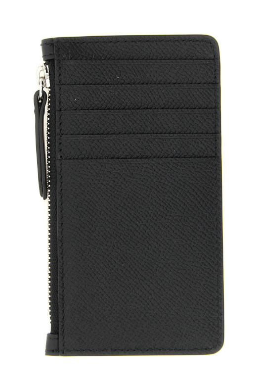 'Four Stitches' card holder Black