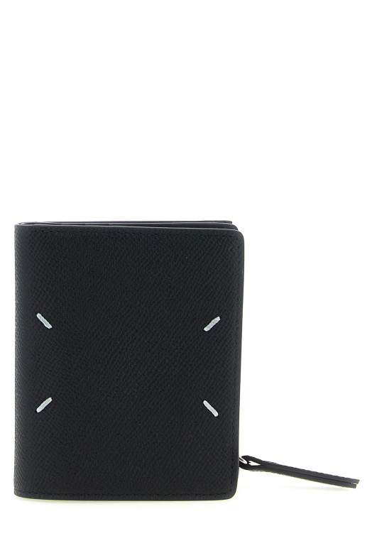 'Four Stitches' small wallet Black