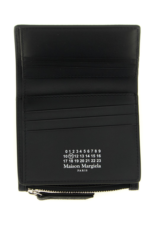 'Four Stitches' small wallet Black