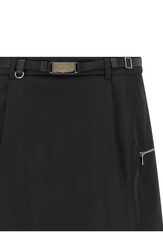 Юбка Re-Nylon, черная PRADA 21H055SOOO1WQ8F0002