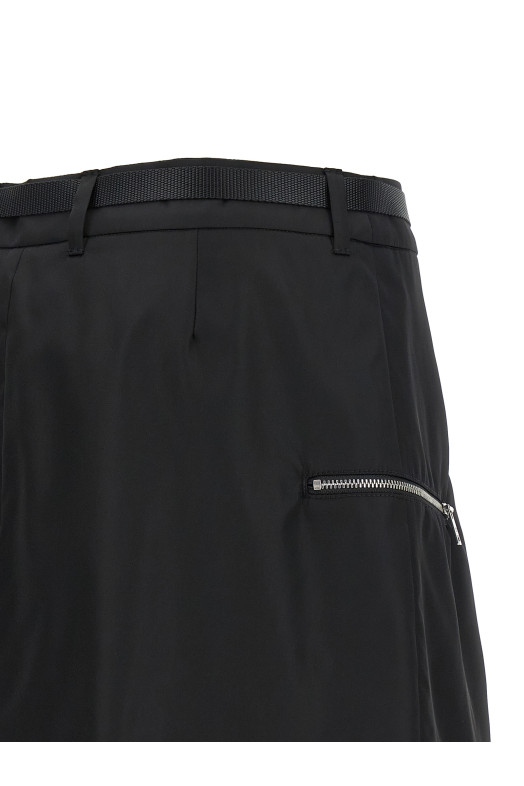 Юбка Re-Nylon, черная PRADA 21H055SOOO1WQ8F0002