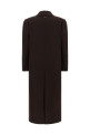 Double-breasted coat Brown