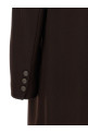 Double-breasted coat Brown
