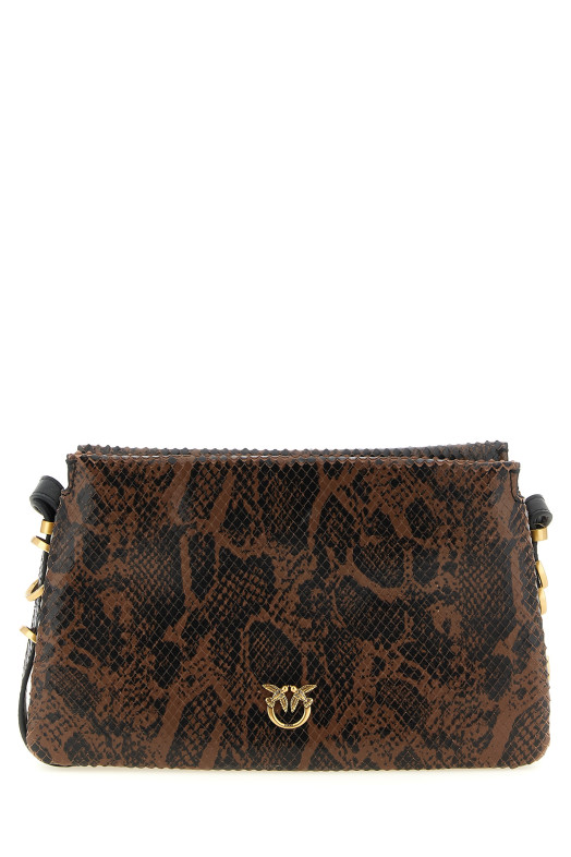 'Love Birds' crossbody bag Brown