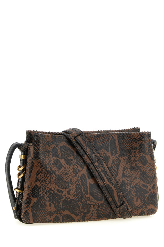 'Love Birds' crossbody bag Brown