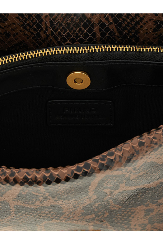 'Love Birds' crossbody bag Brown