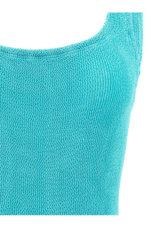 Цельный купальник «Square Neck» СИНИЙ SQUARENECKSWIMAQUA