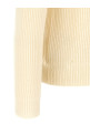 Ribbed sweater White
