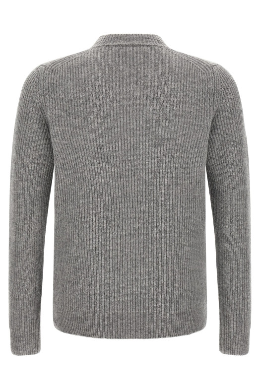 Ribbed sweater Gray