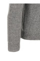 Ribbed sweater Gray
