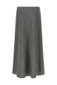 Bell chevron skirt Gray