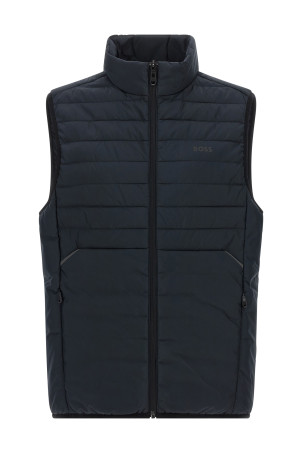 Мягкий жилет синего цвета HUGO BOSS 50545867402