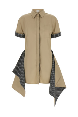 Wrap dress Beige