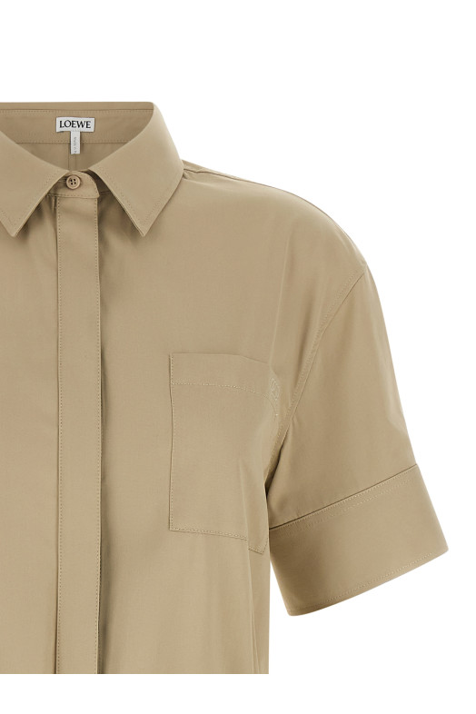 Wrap dress Beige