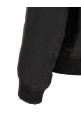 Monogram sleeve bomber jacket Black