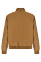 Monogram sleeve bomber jacket Beige