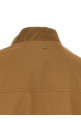 Monogram sleeve bomber jacket Beige
