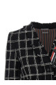 Багатокольоровий твідовий блейзер THOM BROWNE FBC968TF1279001