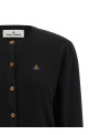 'Bea' crew-neck cardigan Black