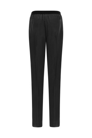 Silk pants Black