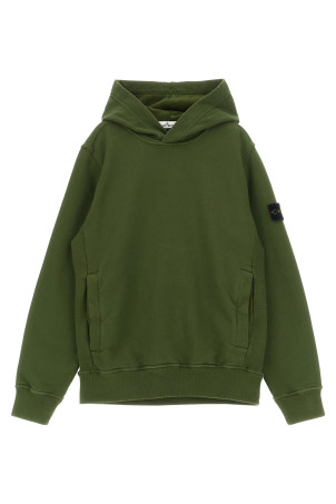 'Badge Logo' hoodie Green