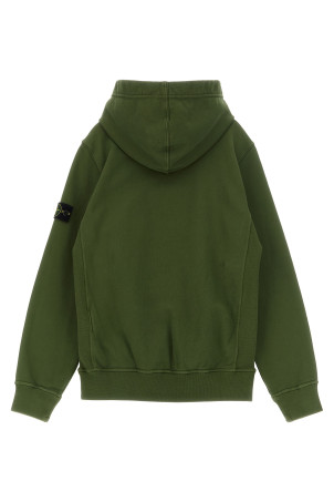 'Badge Logo' hoodie Green