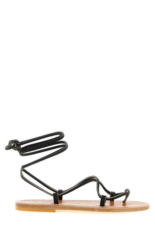 'Bikini' sandals Black