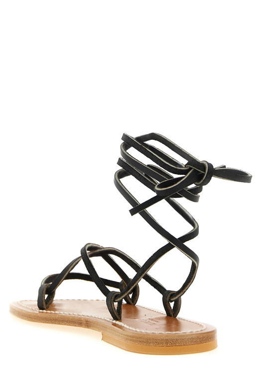'Bikini' sandals Black