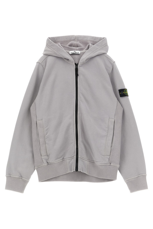 'Badge Logo' hoodie Gray