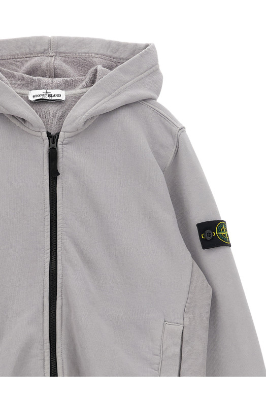'Badge Logo' hoodie Gray