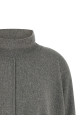 Central stitching sweater Gray