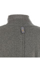 Central stitching sweater Gray