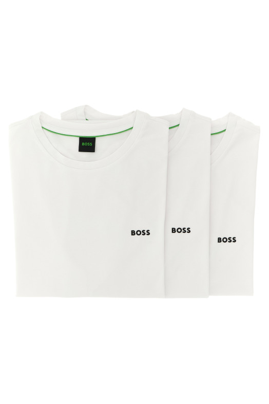 Набор из 3 белых футболок с логотипом HUGO BOSS 50559436100