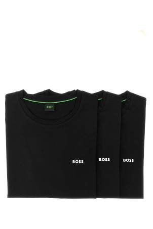 Набор из 3 футболок с логотипом, черного цвета HUGO BOSS 50559436001