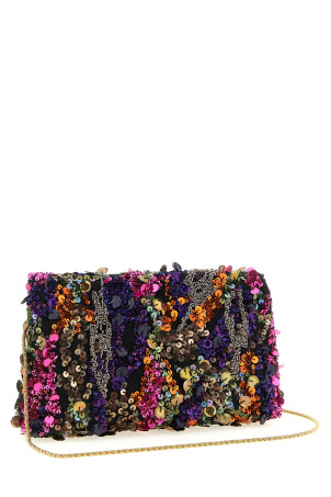 'Embellished Envelope' clutch Multicolor