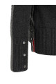 Футболка-поло «2-в-1» з ефектом «тромп-оіль», сіра THOM BROWNE MKP166AY1018982