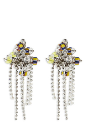 Сережки-гвоздики з орнаментом  Золото DRIES VAN NOTEN  2610182790046214