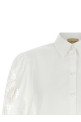 Valentino Garavani macramé insert shirt White