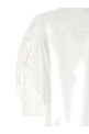 Valentino Garavani macramé insert shirt White