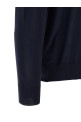 Wool polo shirt 14 microns Blue