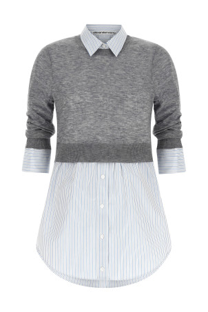 Knitted Shirt Gray
