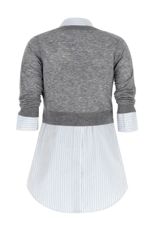 Knitted Shirt Gray
