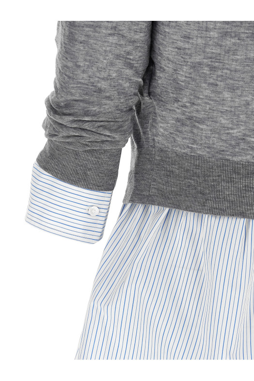 Knitted Shirt Gray